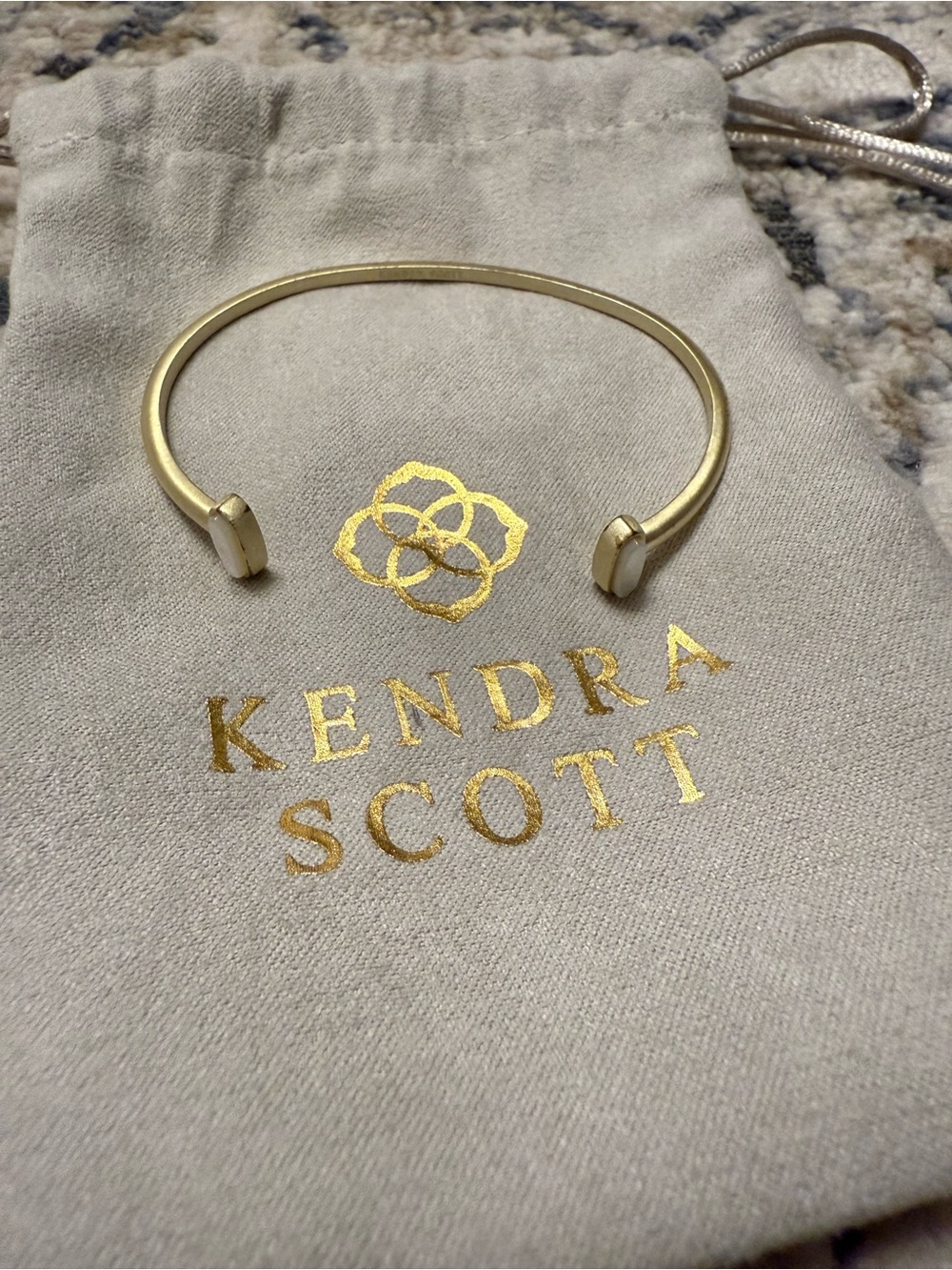 Kendra Scott Mavis Gold Cuff Bracelet